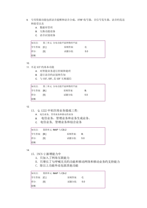 通信工程智能网阶段作业.docx