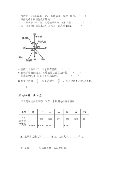 四川省【小升初】2023年小升初数学试卷（夺冠系列）.docx