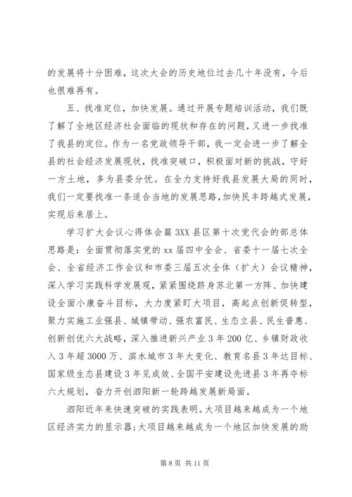 学习扩大会议心得体会.docx