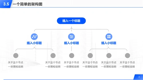 建筑背景的年终工作总结报告汇报通用PPT模板