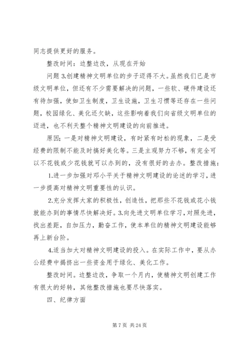 党性分析和整改措施2.docx