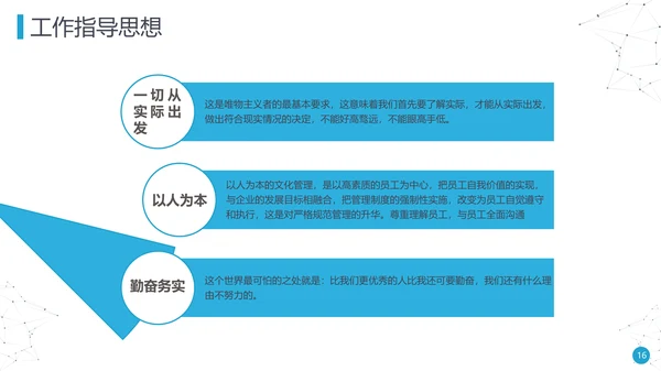 繁华都市岗位述职报告通用PPT模板