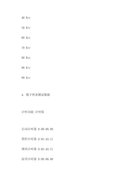 秒表的设计数电实验报告
