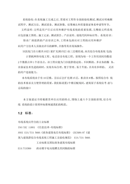 某医院弱电系统工程施工组织设计方案.docx