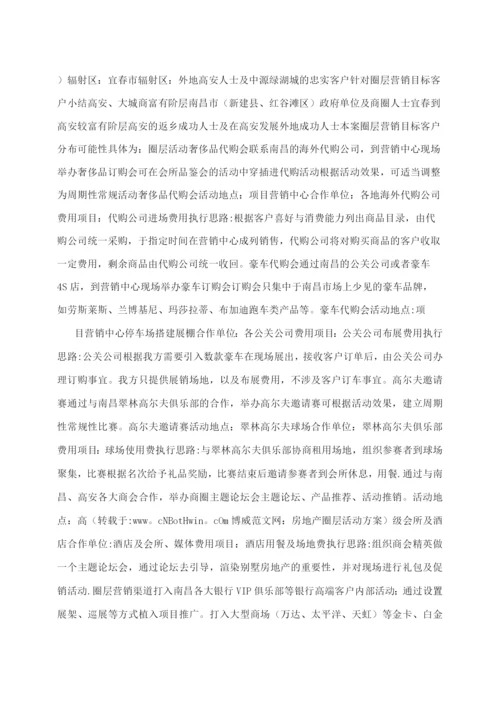 房地产圈层活动方案.docx