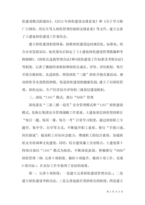 实施精细化管理 抓好班组建设.docx