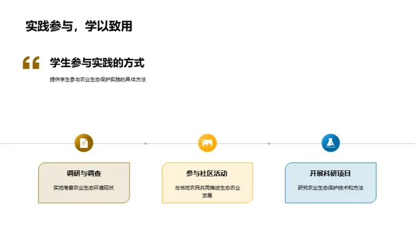 农业生态保护与实践