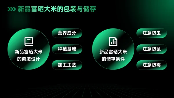 绿色科技风科技富硒大米新品发布会