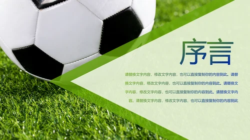 少儿足球训练足球培训足球俱乐部PPT模板