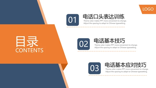 营销部门销售经理口才训练与电话技巧PPT模板