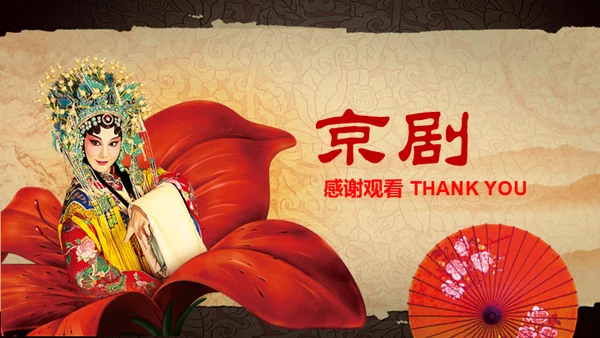 中华国粹戏曲文化京剧通用PPT课件