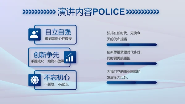 雷霆风暴专项行动公安警察PPT