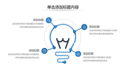 简洁风创意企业宣传公司简介商务PPT模板