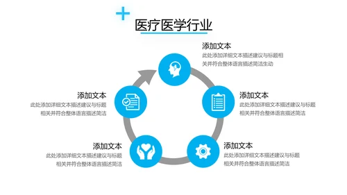 欧美医生医疗医学类通用医院宣传PPT模板