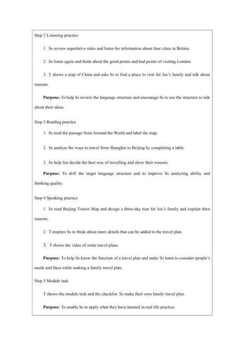 Unit 3 Language practice (2) & Around the world & 