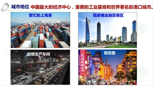 5.2.4我国的经济中心——上海 课件