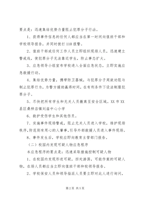 邵固中学反恐防暴工作应急预案 (5).docx