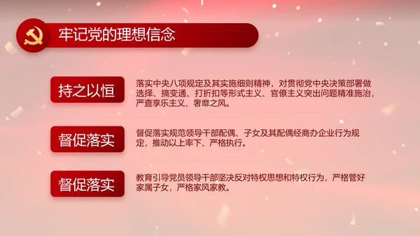 党支部党员大会年终工作总结PPT