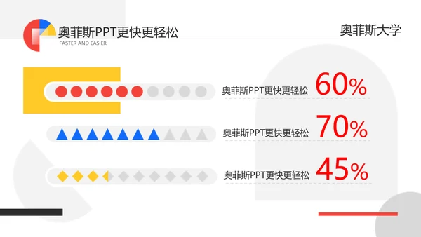 创意扁平风艺术学科毕业答辩PPT模板