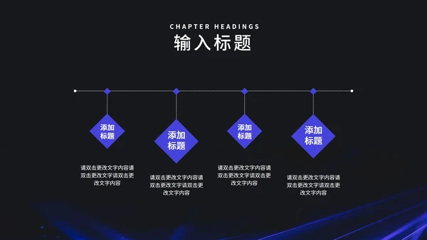 商务科技风全球新品发布会PPT模板