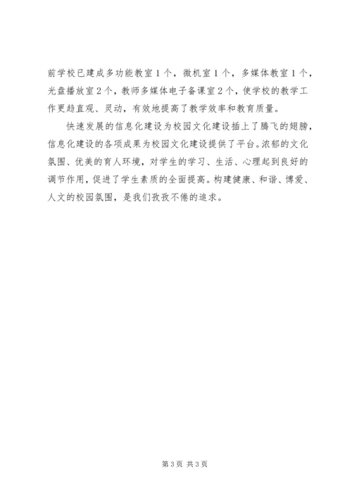 学校园文化建设与青少年思想道德建设工作汇报 (2).docx