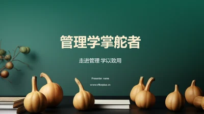 管理学掌舵者