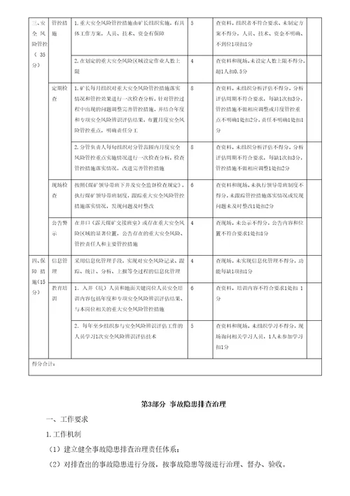 2017煤矿安全质量标准化评分标准共74页