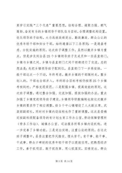 县委书记在全县领导干部大会上的讲话 (6).docx