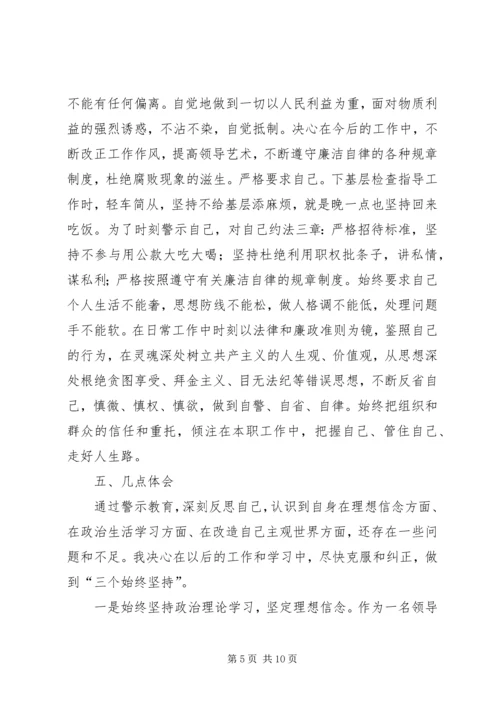 公司反腐倡廉个人材料剖析.docx