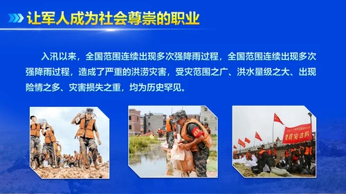 大国崛起担负和平使命PPT模板