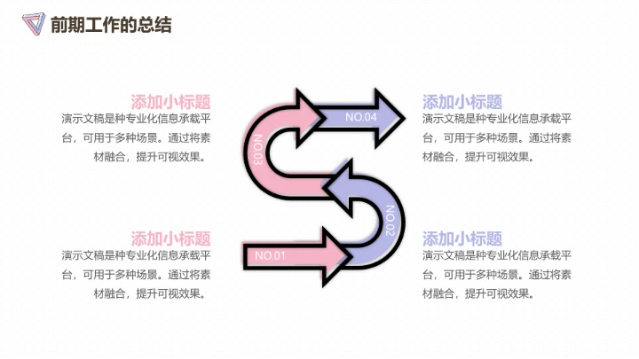 清新简约工作总结汇报通用PPT模板
