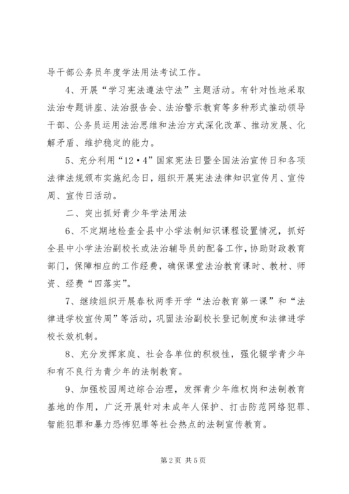 普法依法治理工作计划 (7).docx