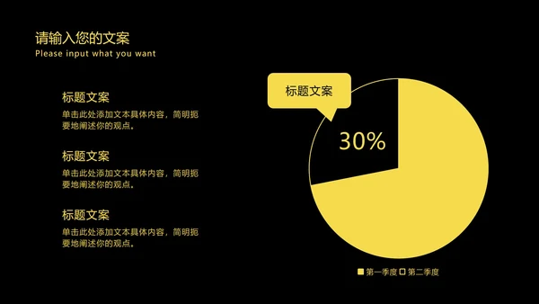 高级黑金工作总结汇报PPT模板