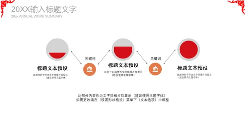 红色喜庆春节联欢晚会通用PPT模板