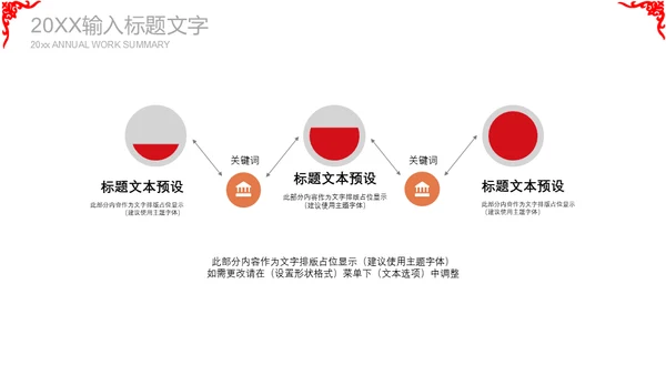 红色喜庆春节联欢晚会通用PPT模板