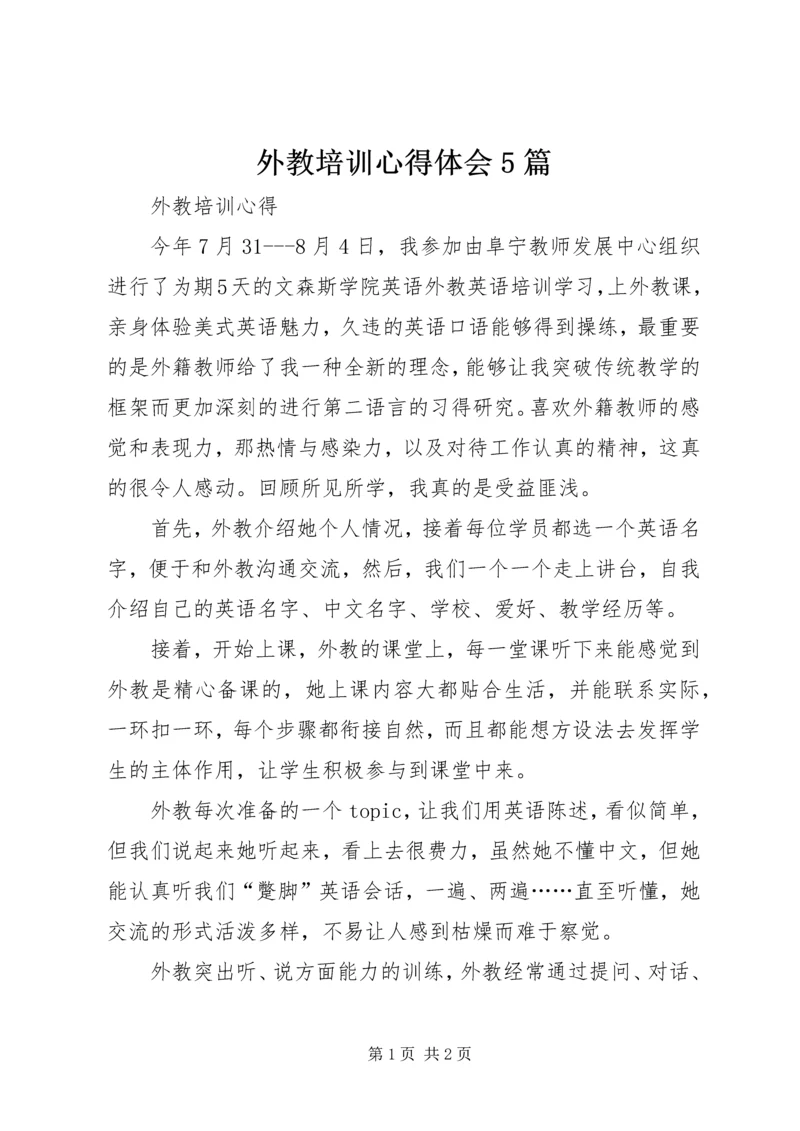 外教培训心得体会5篇 (4).docx