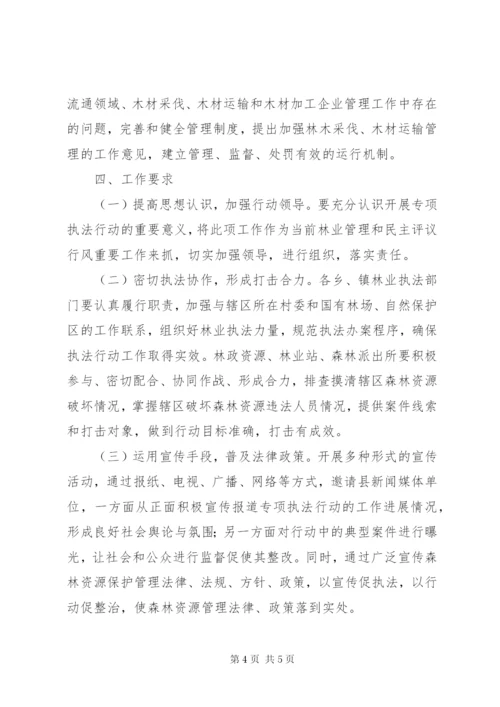 打击整治非法运输木材实施方案.docx