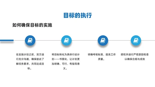 红蓝简约商务风团队目标培训PPT课件