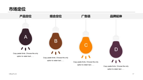 橙色一季度市场营销计划活动方案PPT素材下载