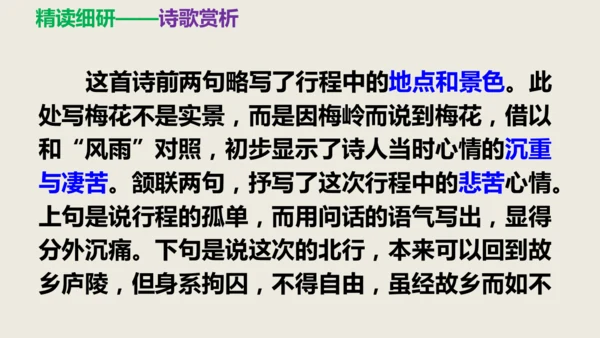 部编版九下语文第六单元课外古诗之《南安军》 同步课件