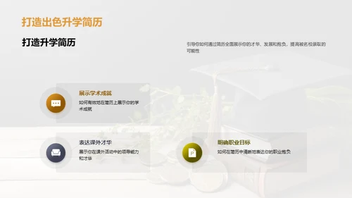 升学简历攻略