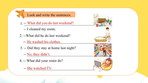 Unit 2 Last weekend Part A Let's spell课件（41张PPT)