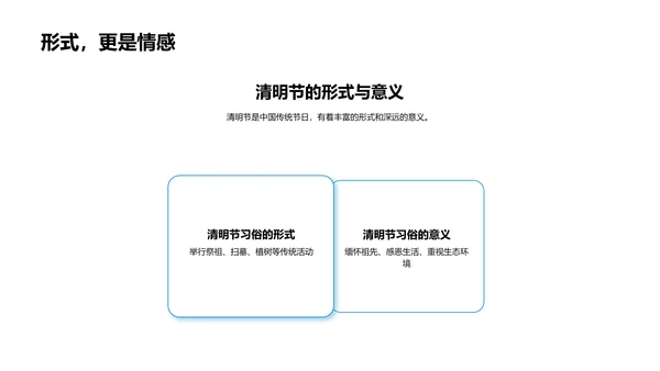 清明公益活动策划报告PPT模板