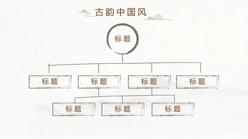 精美水墨中国风汉字传统文化动态模板