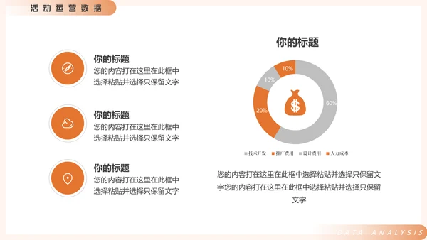 电商运营数据分析动态通用PPT模板
