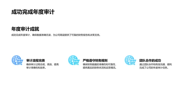 审计成果与未来展望PPT模板