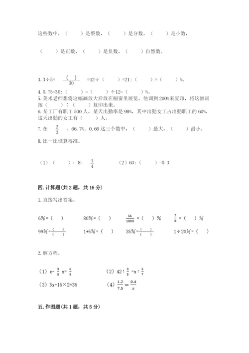 冀教版六年级下册期末真题卷带答案（预热题）.docx