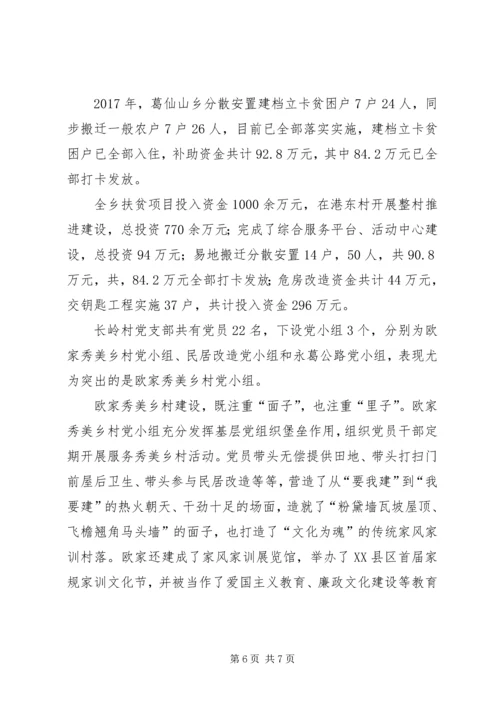 葛仙山迎接铅山20XX年经济社会发展及党的建设巡查_1.docx