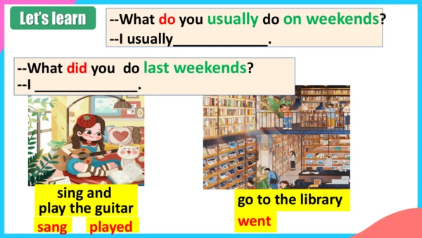 Unit 12 Section B（1a-1e）课件+内嵌音频（新目标七年级下册Unit 12 Wh