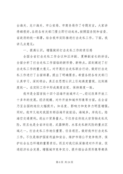 副市长严打整治会议讲话.docx